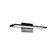 LINE 18IN VANITY/SCONCE 3000K (1357|WS-6718-30-BK)