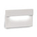 STEP LIGHT 120V HORIZ RECT ALUM (1357|WL-LED140-AM-WT)