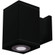 Cube Architectural Wall Sconce (1357|DC-WD05-N827S-BK)