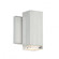 BLOCK 1LGT OUTDOOR SCONCE 3000K (1357|WS-W61806-AL)