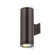 TUBE ARCH LED WALL MT UP AND DOWN CC FL (1357|DS-WD05-FC-CC-BZ)