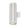TUBE ARCH LED WALL MT UP AND DOWN CC FL (1357|DS-WD05-FB-CC-WT)