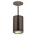 TUBE ARCH LED PEND MOUNT DOWN CC NARROW (1357|DS-PD05-N-CC-BZ)