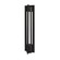 12V BOLLARD CHAMBER 30IN 2700K AL BK (1357|6631-27BK)