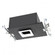 VOLTA 4IN SQ NEW CON HSG TRIMLESS 15W EM (1357|R4SNL-15EM)