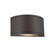 TUBE WALL MOUNT HALF CYLIND 30W BRONZE (1357|WS-W2610-BZ)