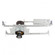 LOW VOLT REC NEW CONST WITH MR16LED INCL (1357|HR-802-LED-BK)