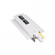 Live End Connector Flangeless - Left 120V (1357|WEDL-RTL-5A-WT)