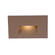 LED STEP LGT 277V RECT SCOOP RED (1357|WL-LED100F-RD-BZ)