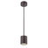 TUBE Outdoor Pendant Light (1357|PD-W2605-BZ)