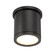 TUBE Outdoor Flush Mount Light (1357|FM-W2605-BK)