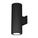 TUBE ARCH 8IN WALL UP-DN 93W 3930 80 ASM (1357|DS-WD08-F35C-BK)