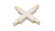 RECESSED X CONNECTER (1357|WXC-RTL-WT)