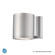TUBE WALL MOUNT 16W ALUMINUM (1357|WS-W2605-AL)
