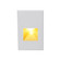 LED STEP LGT 120V VERT SCOOP AMBER (1357|WL-LED200-AM-WT)