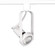 J SERIES LINE VOLTAGE TRACK HEAD (1357|JTK-763-WT)
