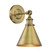 Glenn 1-Light Adjustable Wall Sconce in Warm Brass (128|9-0901-1-322)