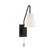 Owen 1-Light Adjustable Wall Sconce in Matte Black (128|9-0900CP-1-89)