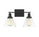Drake 2-Light Bathroom Vanity Light in Black (128|8-9130-2-BK)