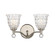 Birone 2-Light Bathroom Vanity Light in Polished Nickel (128|8-880-2-109)