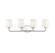 Capra 4-Light Bathroom Vanity Light in Polished Nickel (128|8-4090-4-109)