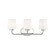 Capra 3-Light Bathroom Vanity Light in Polished Nickel (128|8-4090-3-109)