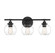 Carson 3-Light Bathroom Vanity Light in Matte Black (128|8-4050-3-BK)