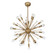 Galea 24-Light Chandelier in Warm Brass (128|7-6099-24-322)
