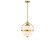 Westbourne 1-Light Pendant in Warm Brass (128|7-3102-1-322)