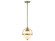 Westbourne 1-Light Pendant in Warm Brass (128|7-3100-1-322)