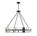 Hudson 12-Light Pendant in Matte Black (128|7-1851-12-89)