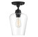Octave 1-Light Ceiling Light in Black (128|6-4037-1-BK)