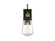 Macauley 1-Light Outdoor Wall Lantern in Vintage Black with Warm Brass (128|5-2066-51)