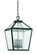 Woodstock 4-Light Outdoor Hanging Lantern in Black (128|5-104-BK)
