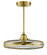 Wetherby LED Fan D'Lier in Warm Brass (128|29-FD-122-322)