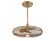 Wetherby LED Fan D'Lier in Warm Brass (128|29-FD-122-322)