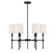 Chatham 6-Light Chandelier in Matte Black (128|1-305-6-89)