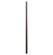 18'' Downrod in Aged Pewter (128|DR-18-130)