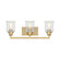 Hampton 3-Light Bathroom Vanity Light in Warm Brass (128|8-1972-3-322)