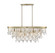 Livorno 8-Light Oval Chandelier in Noble Brass (128|1-1847-8-127)