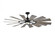 Prairie 62'' LED Ceiling Fan (6|14PRR62AGPD)