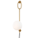Gina Plug-In Sconce (6939|HL290101-AGB)