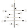 Astrid Chandelier (6939|H178812-AGB/BK)