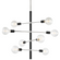 Astrid Chandelier (6939|H178808-PN/BK)