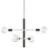 Astrid Chandelier (6939|H178804-PN/BK)