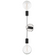 Astrid Wall Sconce (6939|H178102-PN/BK)