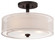 Parsons Studio - 3 Light Semi Flush (10|4107-172)