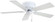 Mesa™ - 42'' Flush Mount Ceiling Fan (39|F566-WH)