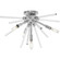 Spiked - 4 Light Flush Mount (77|P1799-077)