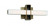 Major - 1 Light LED Bath Light (77|P1522-575-L)